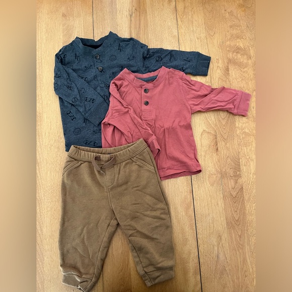 6-12M Baby boy, long sleeve set. - Picture 1 of 1